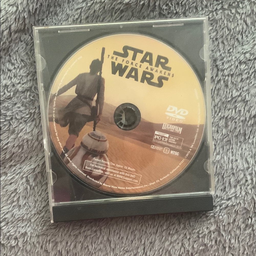 Disney Star Wars DVD - Black and Gold